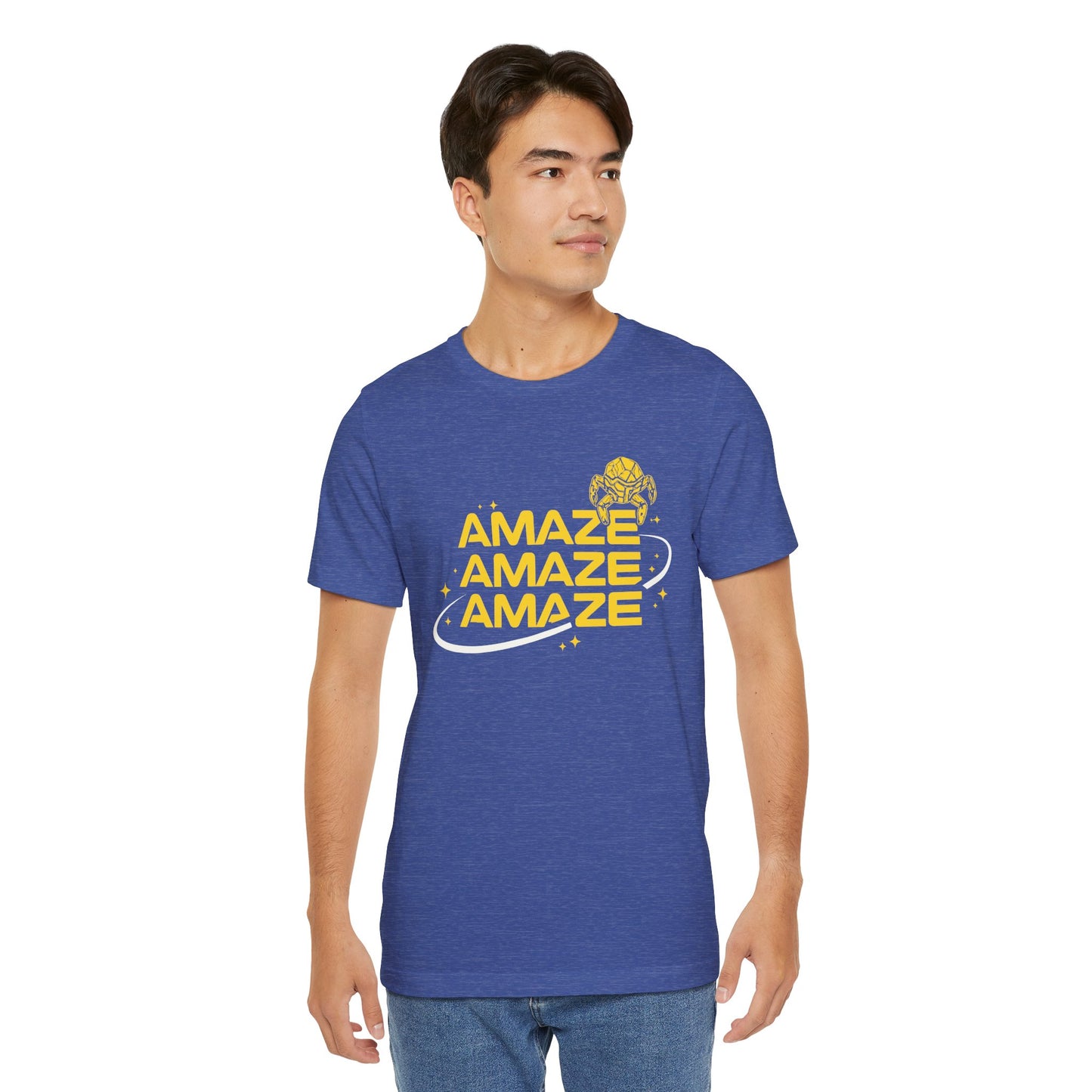 Amaze Amaze Amaze T Shirt Funny Sci Fi Humor Shirt Minimal Quote Tee Nerd Graphic Unisex