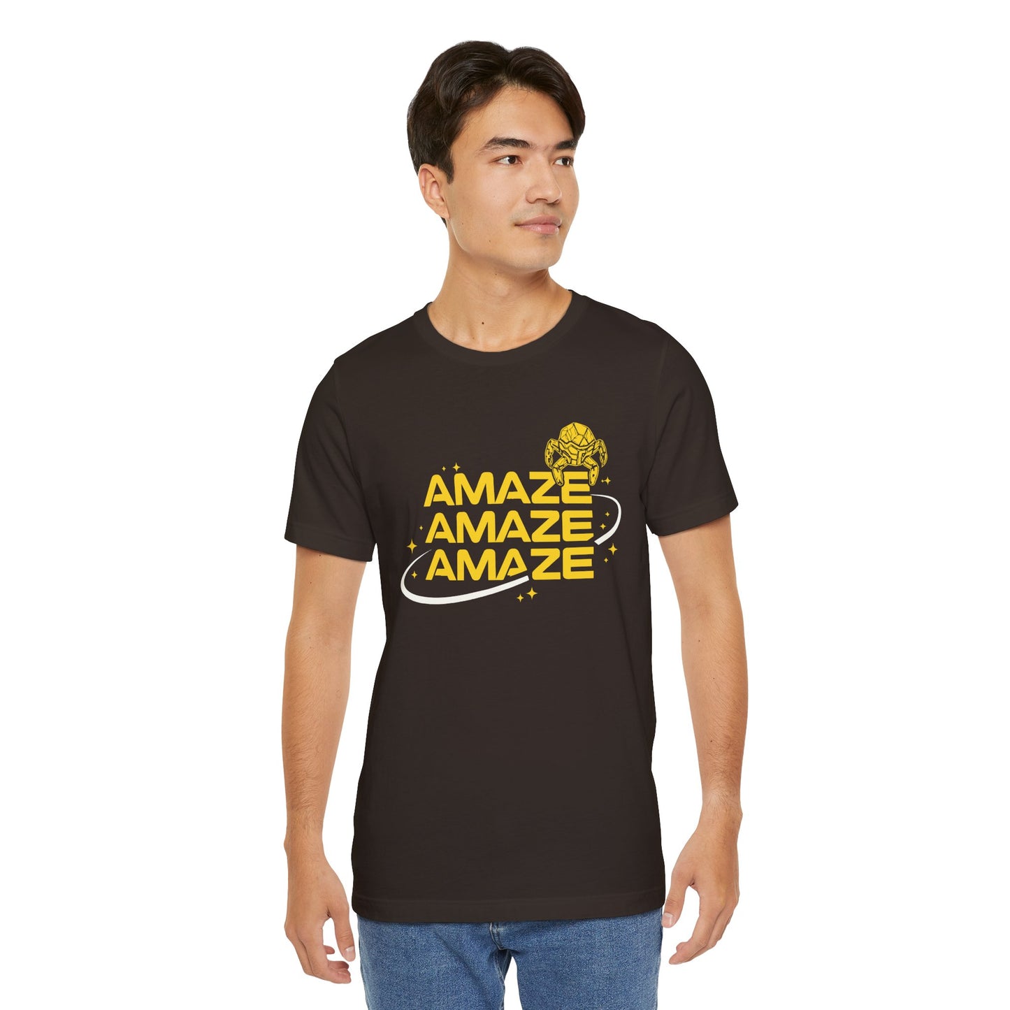 Amaze Amaze Amaze T Shirt Funny Sci Fi Humor Shirt Minimal Quote Tee Nerd Graphic Unisex