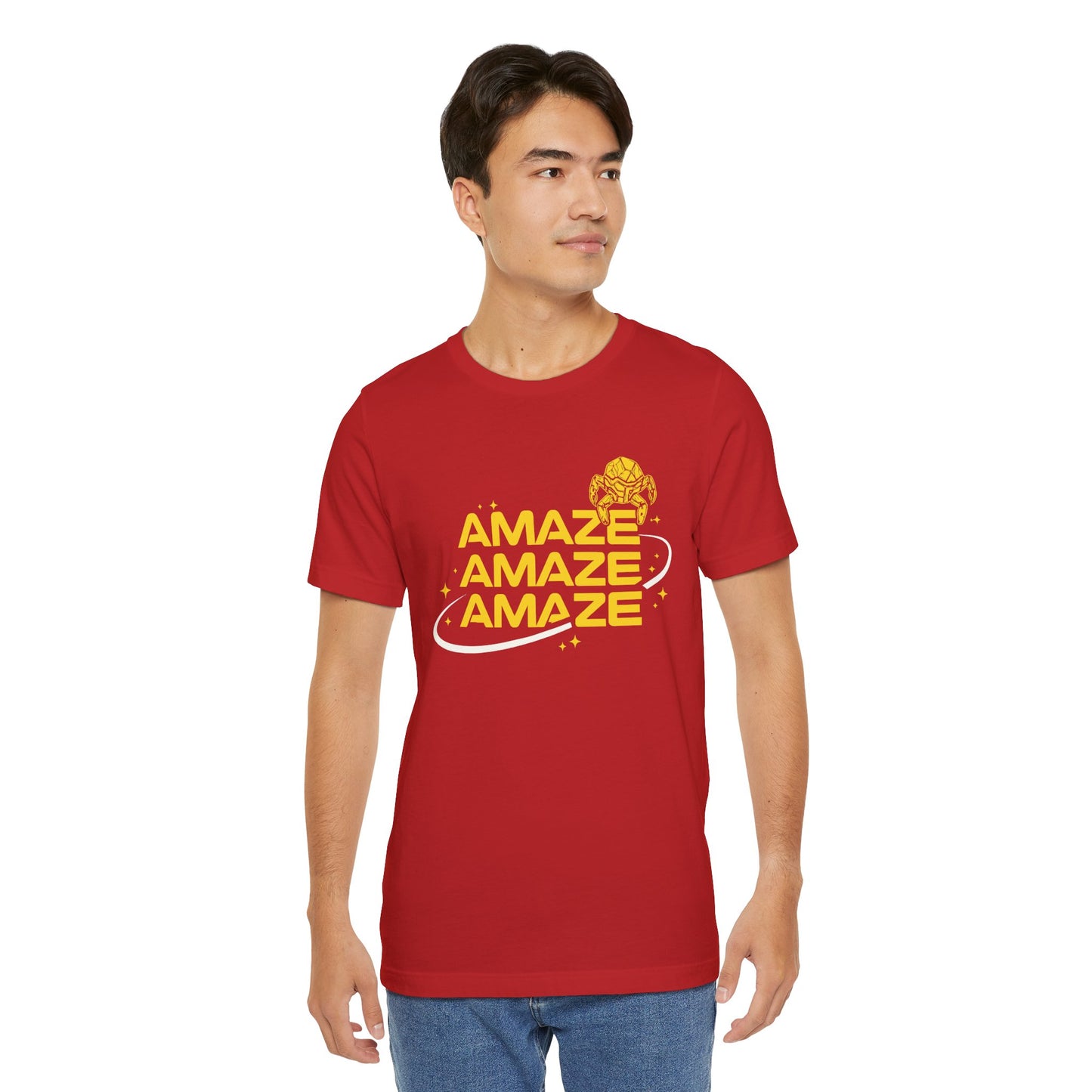 Amaze Amaze Amaze T Shirt Funny Sci Fi Humor Shirt Minimal Quote Tee Nerd Graphic Unisex