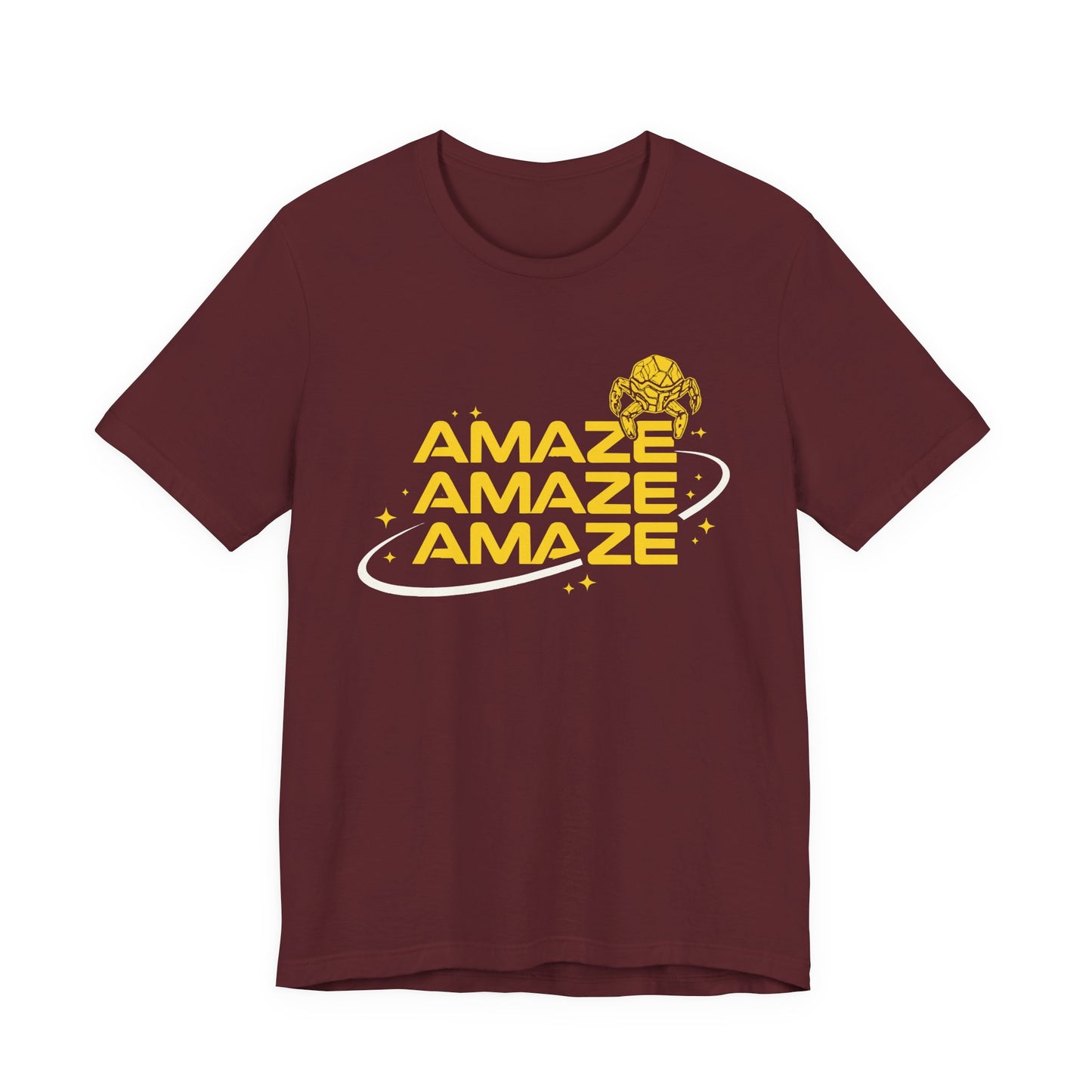 Amaze Amaze Amaze T Shirt Funny Sci Fi Humor Shirt Minimal Quote Tee Nerd Graphic Unisex