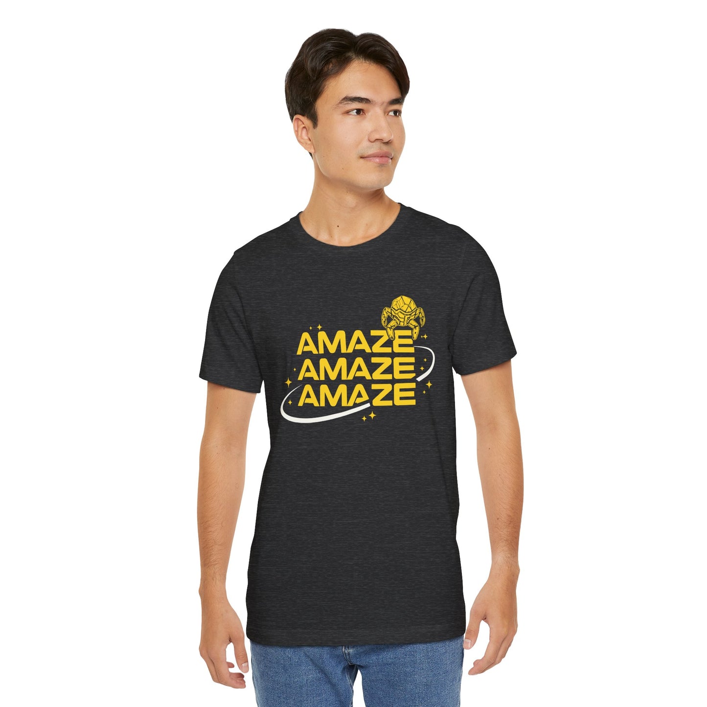 Amaze Amaze Amaze T Shirt Funny Sci Fi Humor Shirt Minimal Quote Tee Nerd Graphic Unisex