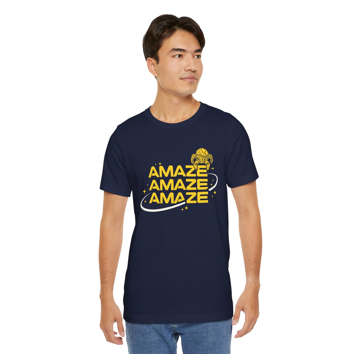 Amaze Amaze Amaze T Shirt Funny Sci Fi Humor Shirt Minimal Quote Tee Nerd Graphic Unisex