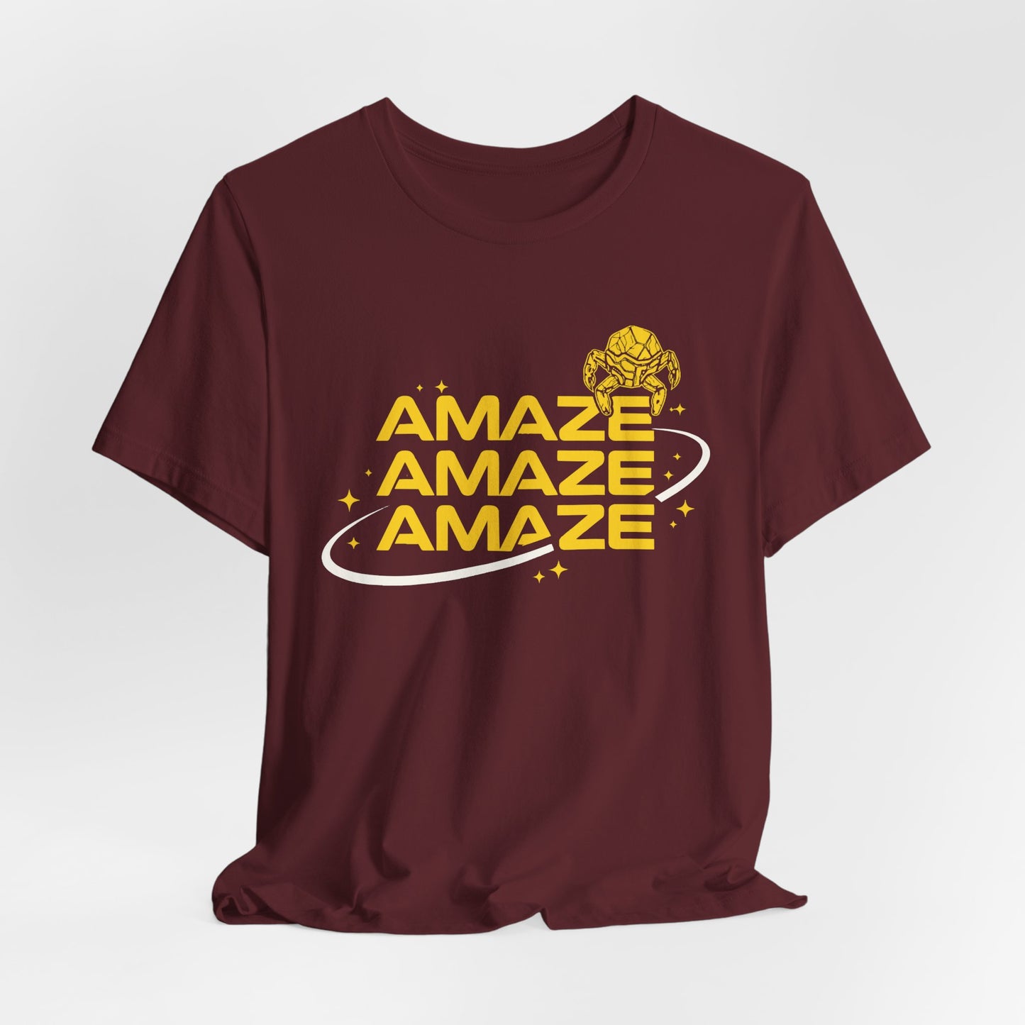 Amaze Amaze Amaze T Shirt Funny Sci Fi Humor Shirt Minimal Quote Tee Nerd Graphic Unisex
